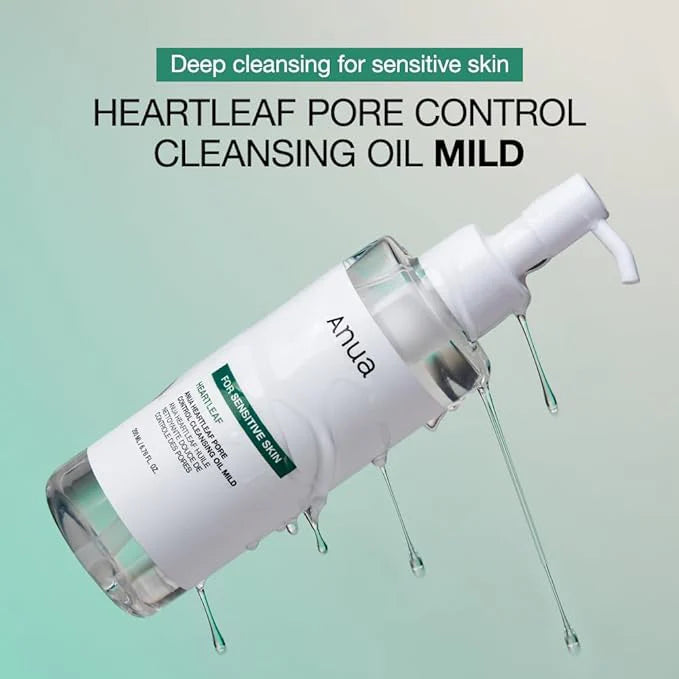 ANUA HEARLEAF PORE CONTROL CLEANSING OIL MILD 200ml