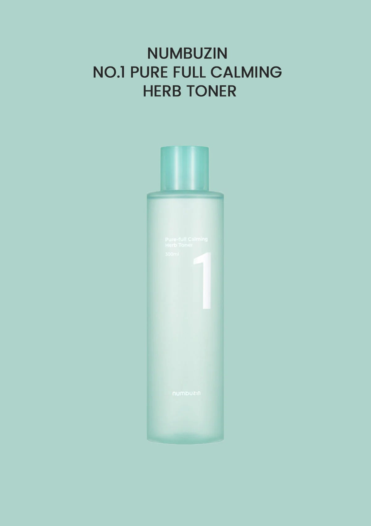 NUMBUZIN NO.1 PURE-FULL CALMING HERB TONER 300ML