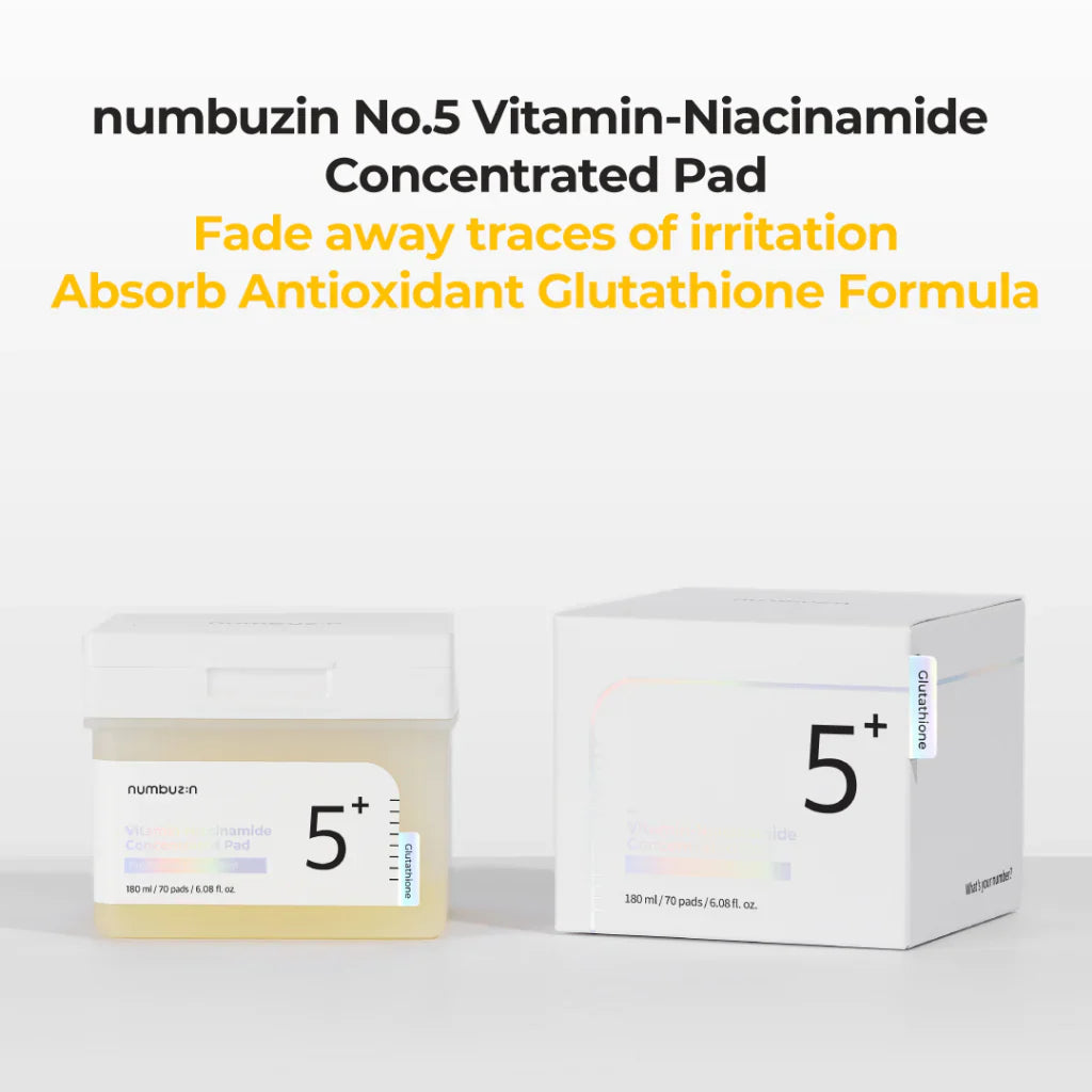 NUMBUZIN No.5 Vitamin-Niacinamide Concentrated Pad 70 Pads