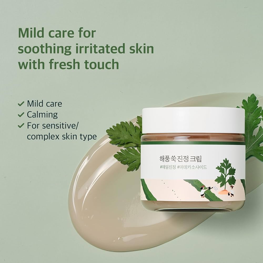 ROUND LAB Mugwort Calming Cream 80ml