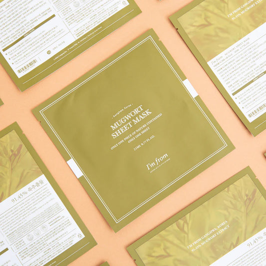 IM FROM Mugwort Sheet Mask 1pcs