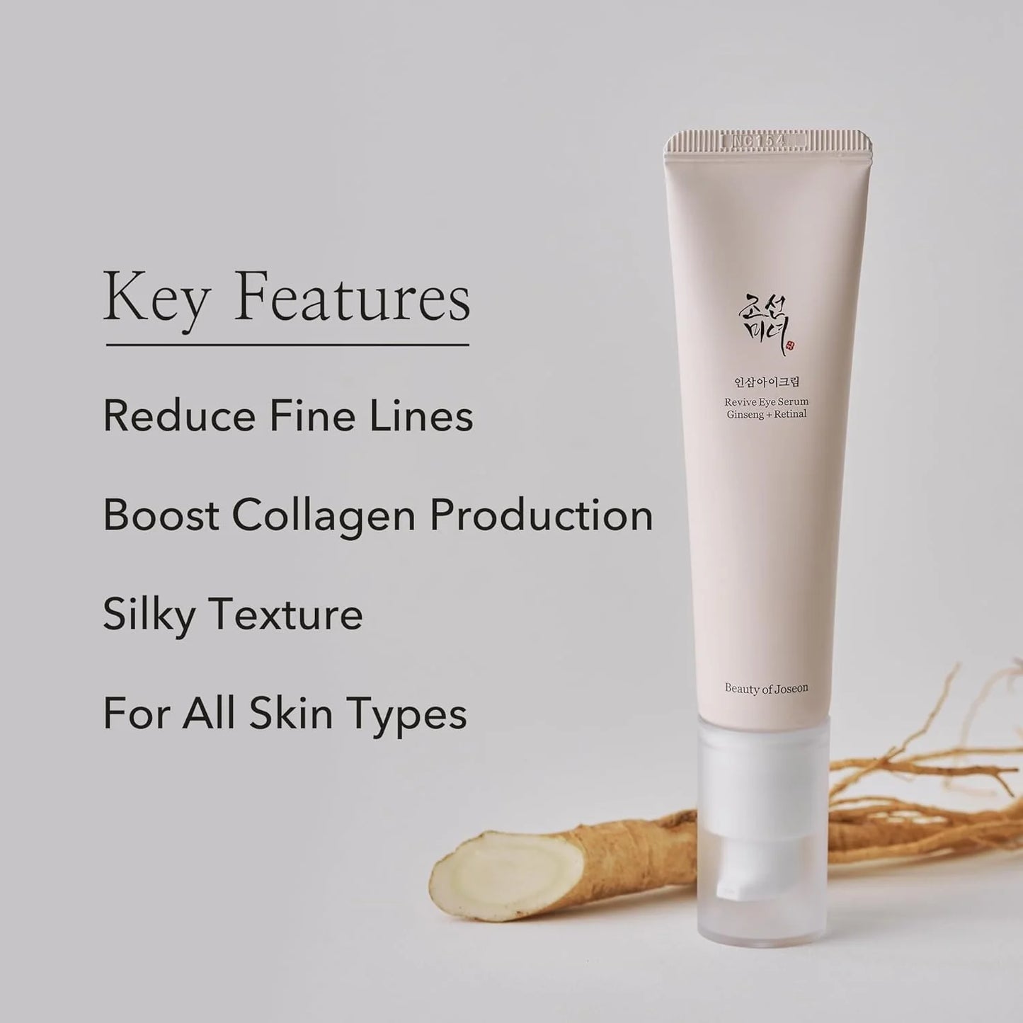 BEAUTY OF JOSEON Revive Eye Serum: Ginseng + Retinal 30ml